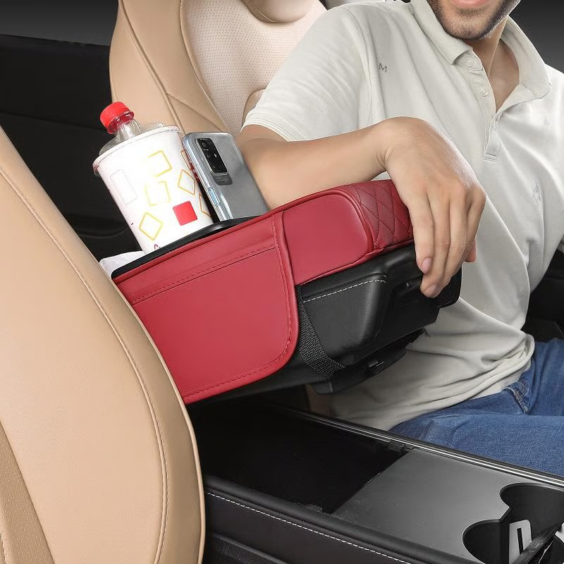 🚗✨ Upgrade Your Drive with Our 5-in-1 Car Console Organizer! ✨🚗