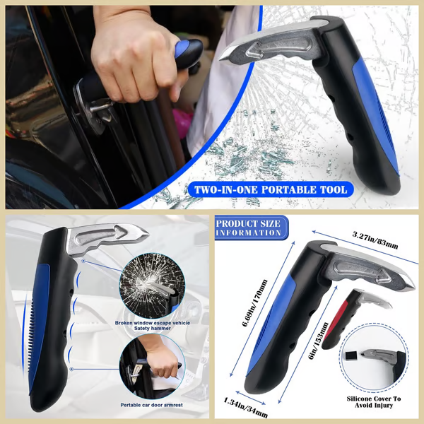 💝5-in-1 car handle assisted emergency escape system
