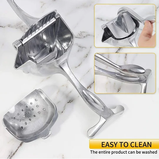 Unbranded Silver Juicer Tool Stainless Steel Manual Citrus Juicer