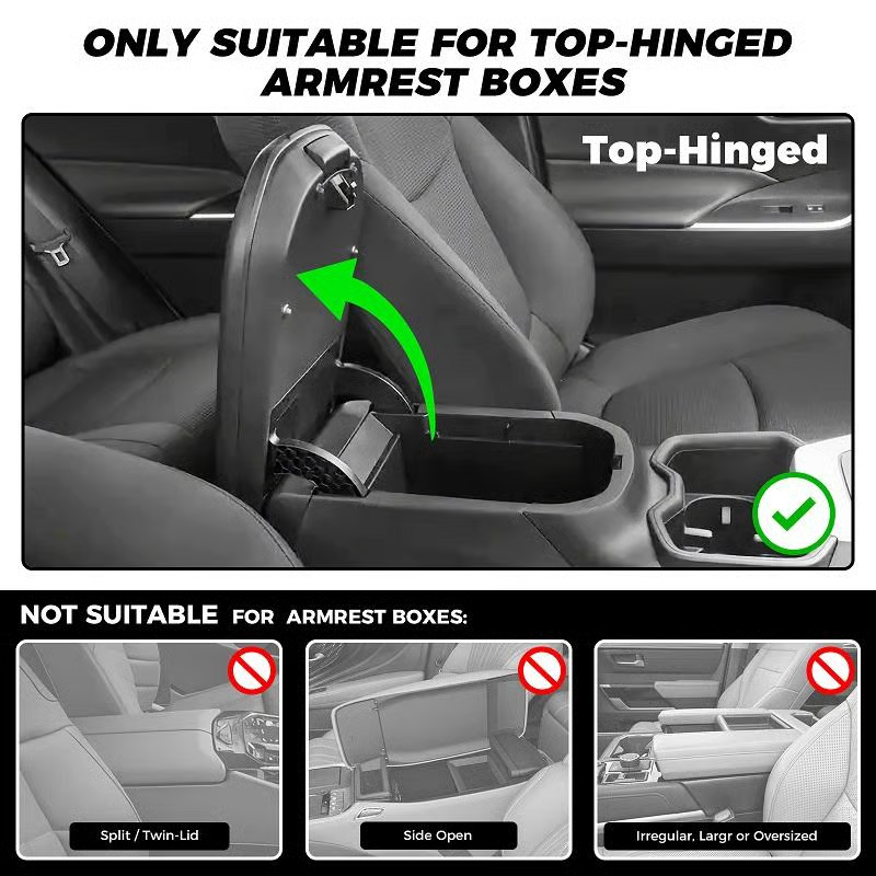 🚗✨ Upgrade Your Drive with Our 5-in-1 Car Console Organizer! ✨🚗