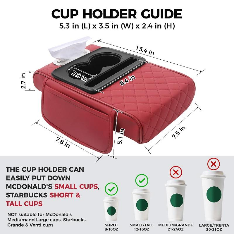 🚗✨ Upgrade Your Drive with Our 5-in-1 Car Console Organizer! ✨🚗