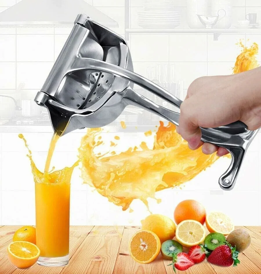 Unbranded Silver Juicer Tool Stainless Steel Manual Citrus Juicer