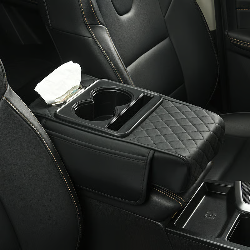 🚗✨ Upgrade Your Drive with Our 5-in-1 Car Console Organizer! ✨🚗