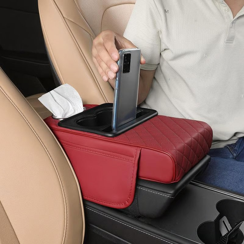 🚗✨ Upgrade Your Drive with Our 5-in-1 Car Console Organizer! ✨🚗